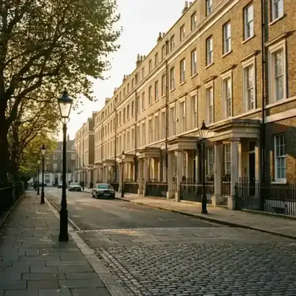 A heritage property in a London conservation area