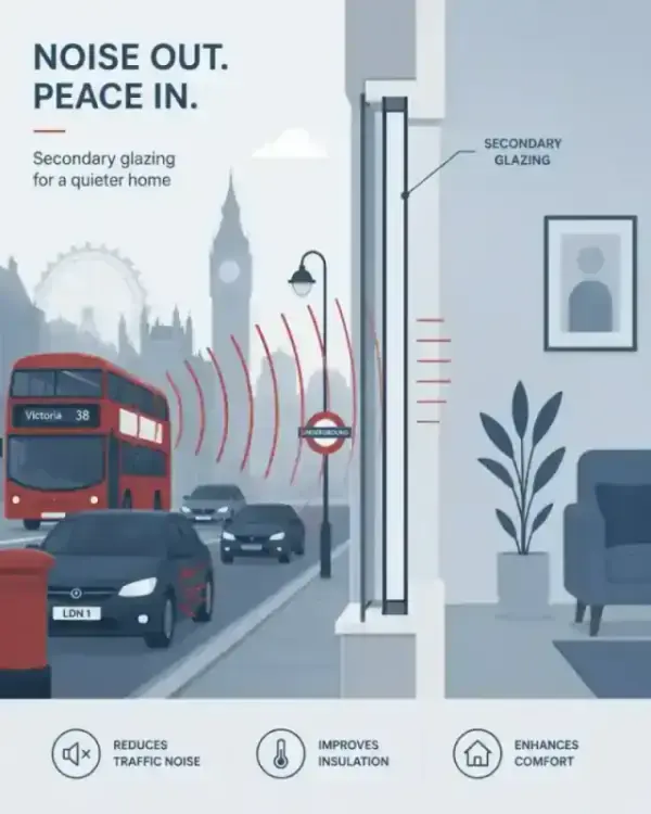 Illustration of noise reduction benefits